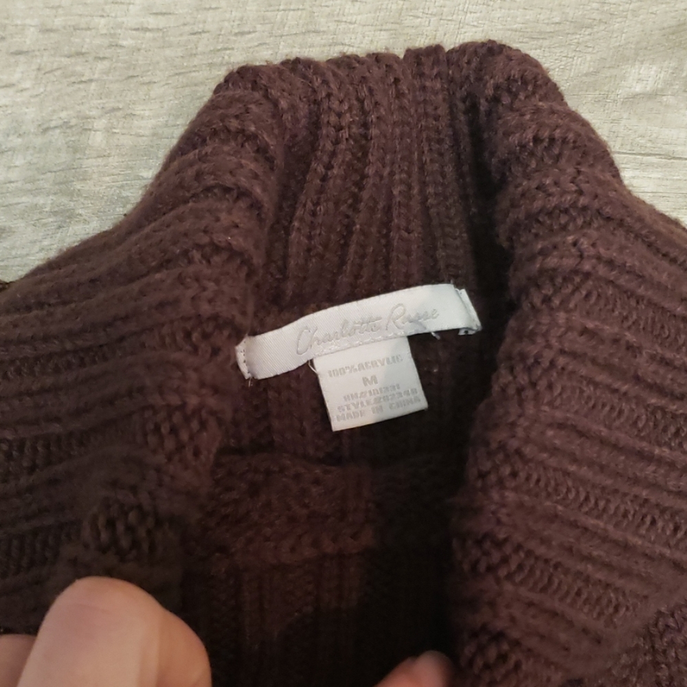 Knit Turtle Neck Dress - Picture 3 of 3